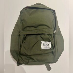 Herschel Supply Co green backpack NWOT